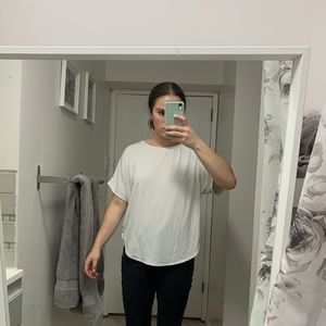 OAK + FORT Overside 4449 White T-Shirt